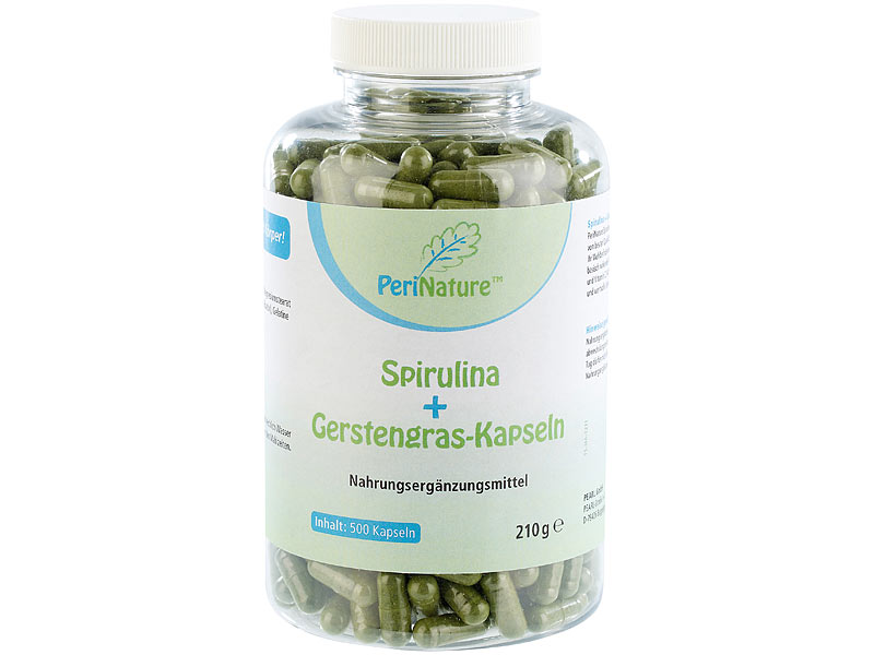 ; Spirulina-Gerstengras-Mixes 