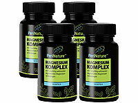 PeriNature Magnesiumkomplex, Magnesium hochdosiert, Fitness Supplement